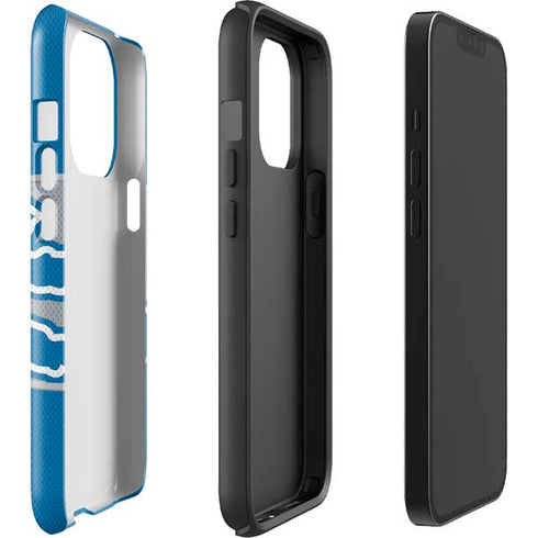 NFL Detroit Lions Zone Block iPhone 14 Pro Impact Case