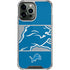NFL Detroit Lions Zone Block iPhone 14 Pro Max Clear Case