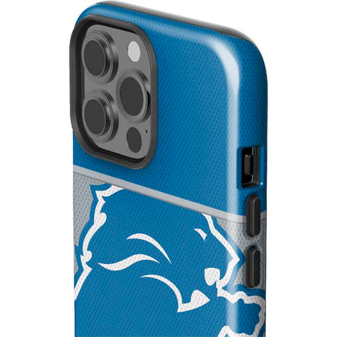NFL Detroit Lions Zone Block iPhone 15 Pro Max Impact Case