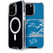 NFL Detroit Lions Zone Block iPhone 14 Pro Max MagSafe Case