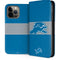 NFL Detroit Lions Zone Block iPhone 15 Pro Max Folio Case