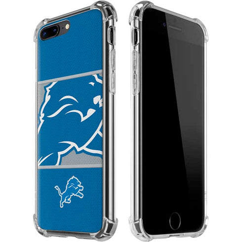 NFL Detroit Lions Zone Block iPhone 7/8 Plus Clear Case