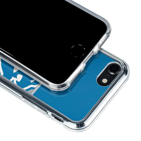 NFL Detroit Lions Zone Block iPhone SE (2nd & 3rd Gen) Clear Case