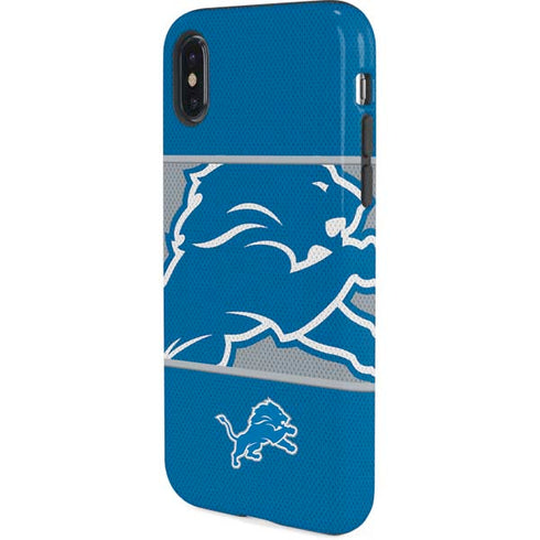 NFL Detroit Lions Zone Block iPhone XS Pro Case