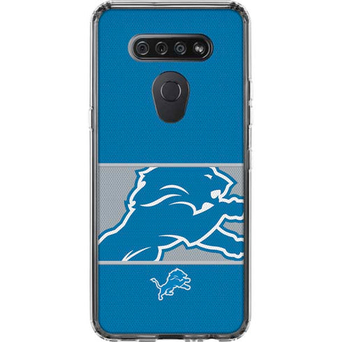 NFL Detroit Lions Zone Block LG K51/Q51 Clear Case