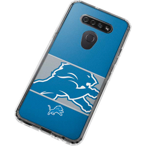 NFL Detroit Lions Zone Block LG K51/Q51 Clear Case