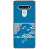 NFL Detroit Lions Zone Block LG Stylo 6 Clear Case