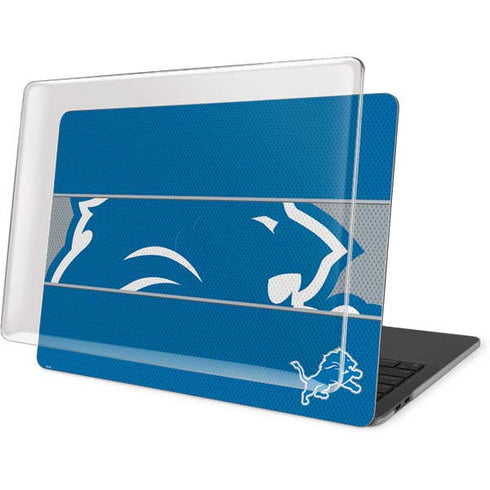 NFL Detroit Lions Zone Block MacBook Pro 16in (2019-20) Case plus Skin