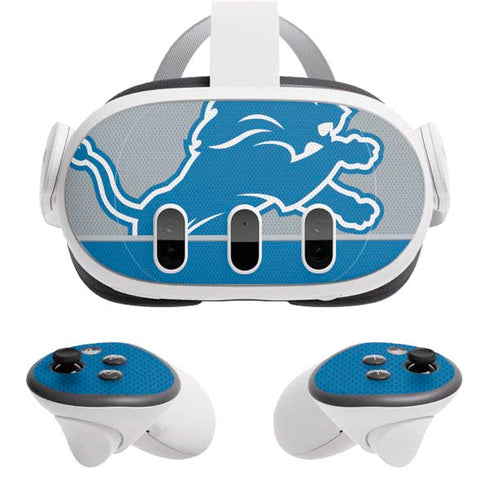 NFL Detroit Lions Zone Block Meta Quest 3 Skin