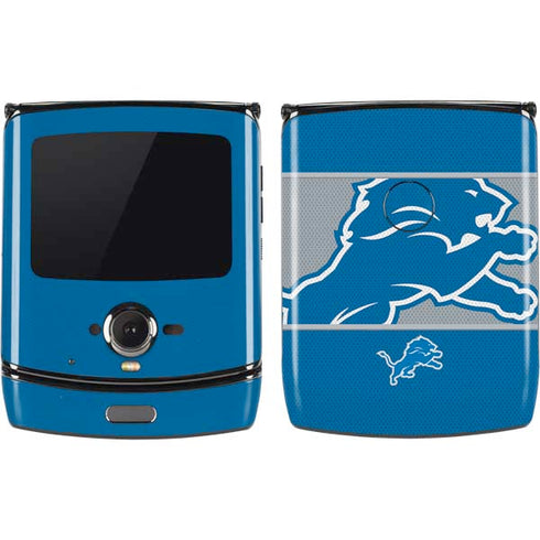 NFL Detroit Lions Zone Block Motorola RAZR Skin