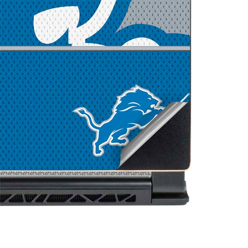 NFL Detroit Lions Zone Block MSI GS65 Stealth Laptop Skin