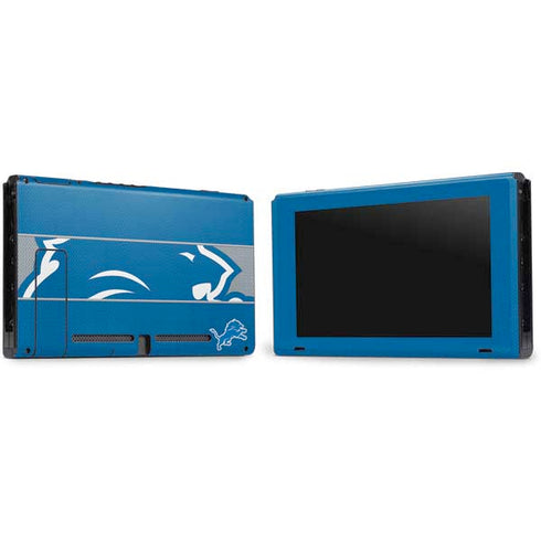 NFL Detroit Lions Zone Block Nintendo Switch Bundle Skin