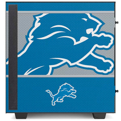 NFL Detroit Lions Zone Block NZXT H510 Compact ATX Mid-Tower Case Skin
