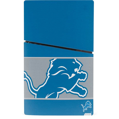 NFL Detroit Lions Zone Block PS5 Slim Digital Edition Console Skin