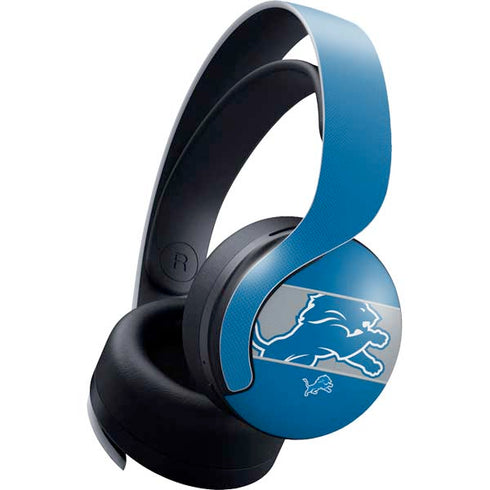 NFL Detroit Lions Zone Block PULSE 3D Wireless Headset for PS5 Skin
