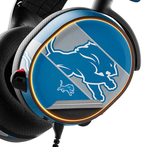 NFL Detroit Lions Zone Block SteelSeries Arctis 3 Skin