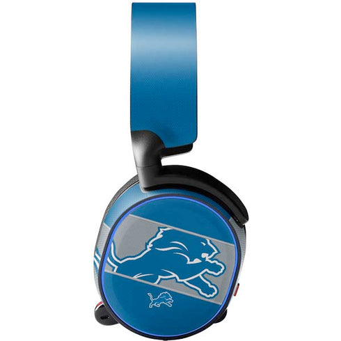 NFL Detroit Lions Zone Block SteelSeries Arctis 5 Skin