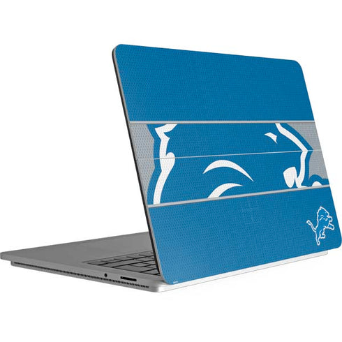NFL Detroit Lions Zone Block Surface Laptop Studio Skin