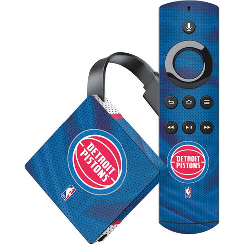 NBA Detroit Pistons Away Jersey Amazon Fire TV Skin
