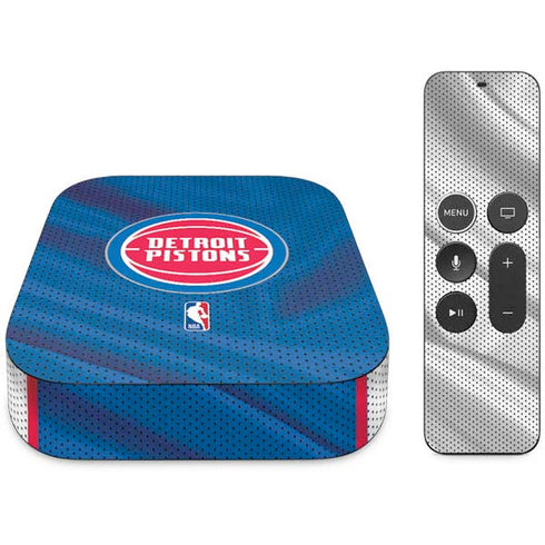 NBA Detroit Pistons Away Jersey Apple TV Skin