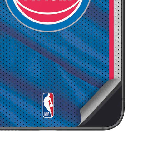 NBA Detroit Pistons Away Jersey Galaxy A14 5G Skin