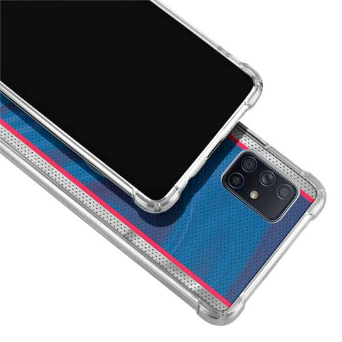 NBA Detroit Pistons Away Jersey Galaxy A51 5G Clear Case