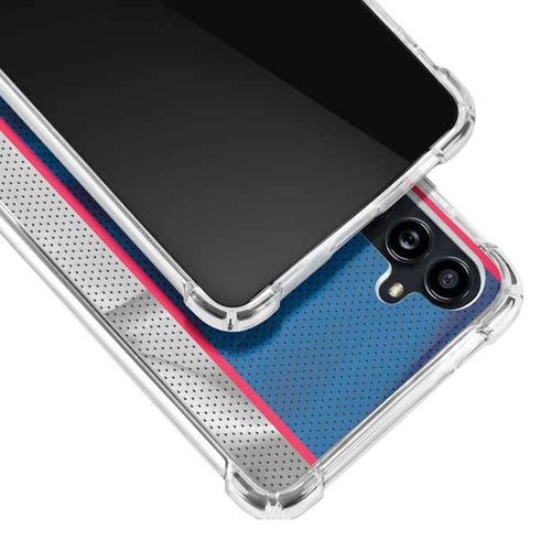 NBA Detroit Pistons Away Jersey Galaxy A54 5G Clear Case