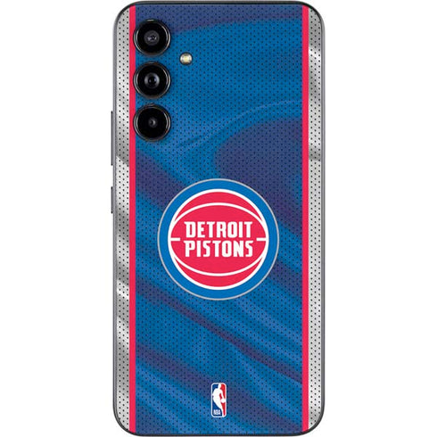 NBA Detroit Pistons Away Jersey Galaxy A54 5G Skin