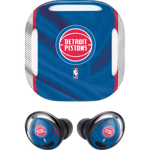 NBA Detroit Pistons Away Jersey Galaxy Buds Pro Skin