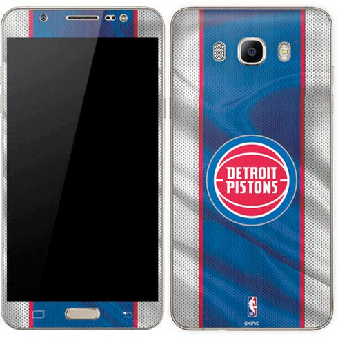NBA Detroit Pistons Away Jersey Galaxy J7 Skin