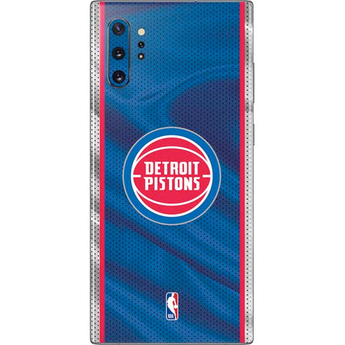 NBA Detroit Pistons Away Jersey Galaxy Note 10 Plus Skin