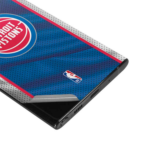 NBA Detroit Pistons Away Jersey Galaxy Note 10 Plus Skin
