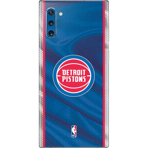 NBA Detroit Pistons Away Jersey Galaxy Note 10 Skin
