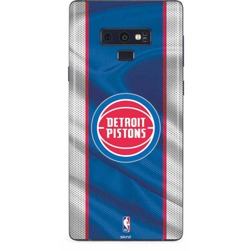 NBA Detroit Pistons Away Jersey Galaxy Note 9 Skin
