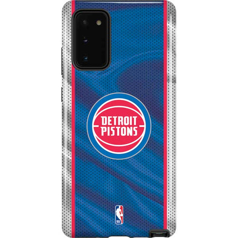 NBA Detroit Pistons Away Jersey Galaxy Note20 5G Pro Case