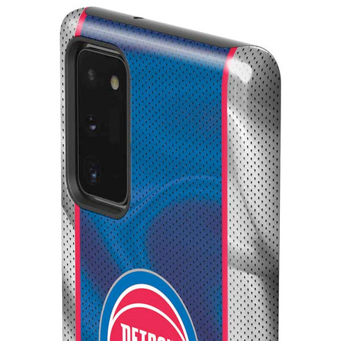 NBA Detroit Pistons Away Jersey Galaxy Note20 5G Pro Case