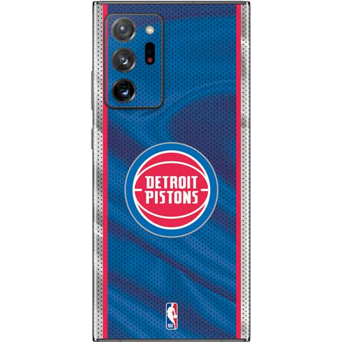 NBA Detroit Pistons Away Jersey Galaxy Note20 Ultra 5G Skin
