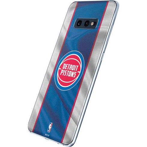 NBA Detroit Pistons Away Jersey Galaxy S10e Skin