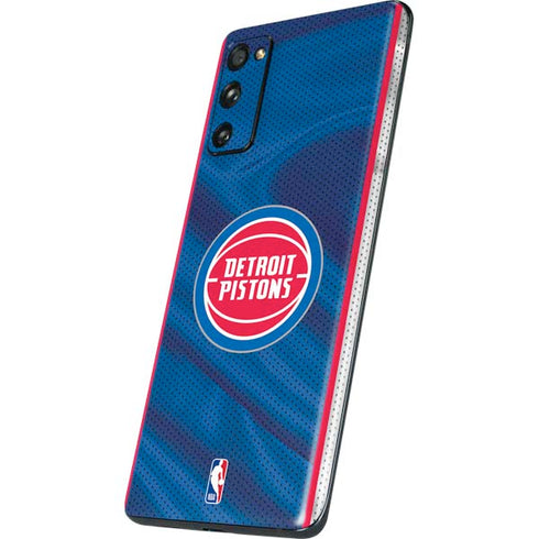 NBA Detroit Pistons Away Jersey Galaxy S20 Fan Edition Skin