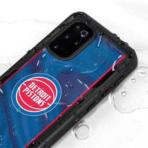 NBA Detroit Pistons Away Jersey Galaxy S20 Plus Waterproof Case