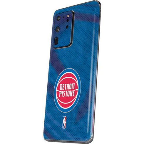 NBA Detroit Pistons Away Jersey Galaxy S20 Ultra 5G Skin