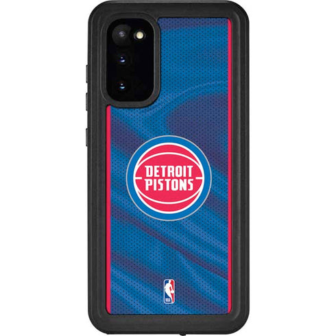 NBA Detroit Pistons Away Jersey Galaxy S20 Waterproof Case