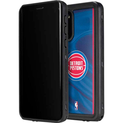 NBA Detroit Pistons Away Jersey Galaxy S20 Waterproof Case