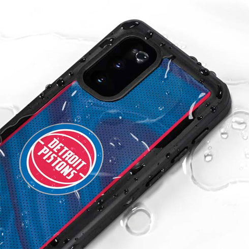 NBA Detroit Pistons Away Jersey Galaxy S20 Waterproof Case