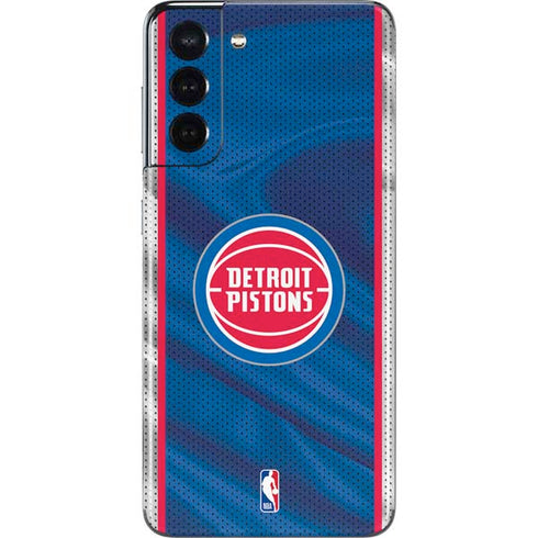NBA Detroit Pistons Away Jersey Galaxy S21 5G Skin