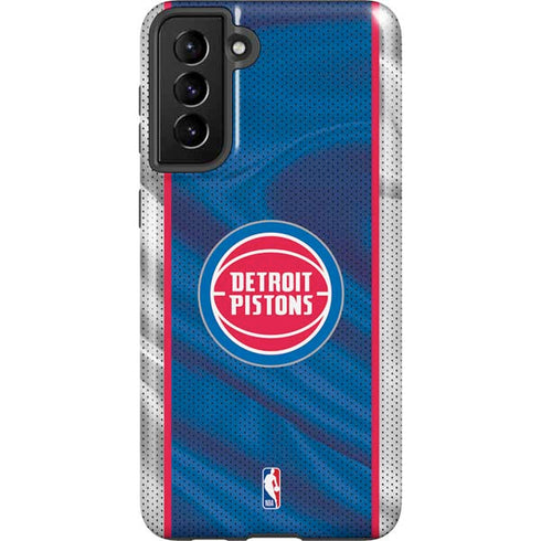 NBA Detroit Pistons Away Jersey Galaxy S21 Plus 5G Pro Case
