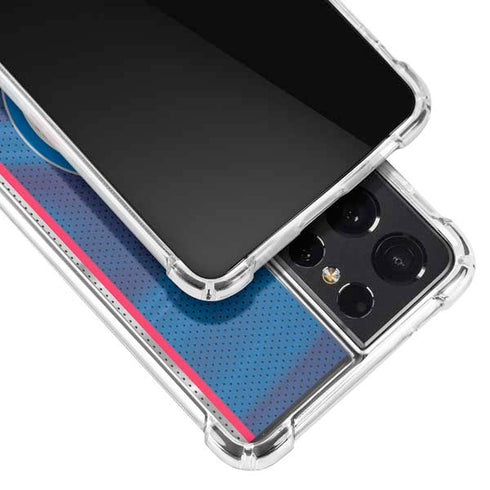 NBA Detroit Pistons Away Jersey Galaxy S21 Ultra 5G Clear Case