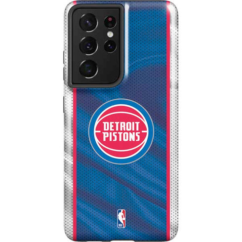 NBA Detroit Pistons Away Jersey Galaxy S21 Ultra 5G Pro Case