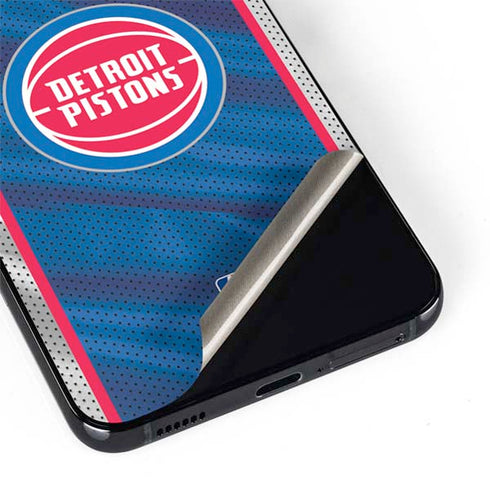 NBA Detroit Pistons Away Jersey Galaxy S22 Plus Skin