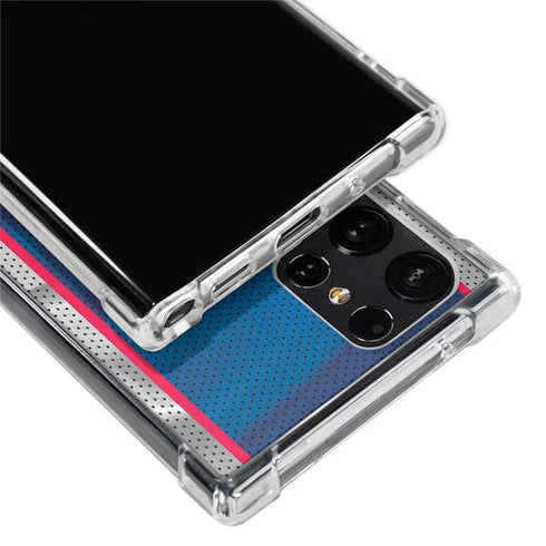 NBA Detroit Pistons Away Jersey Galaxy S22 Ultra Clear Case
